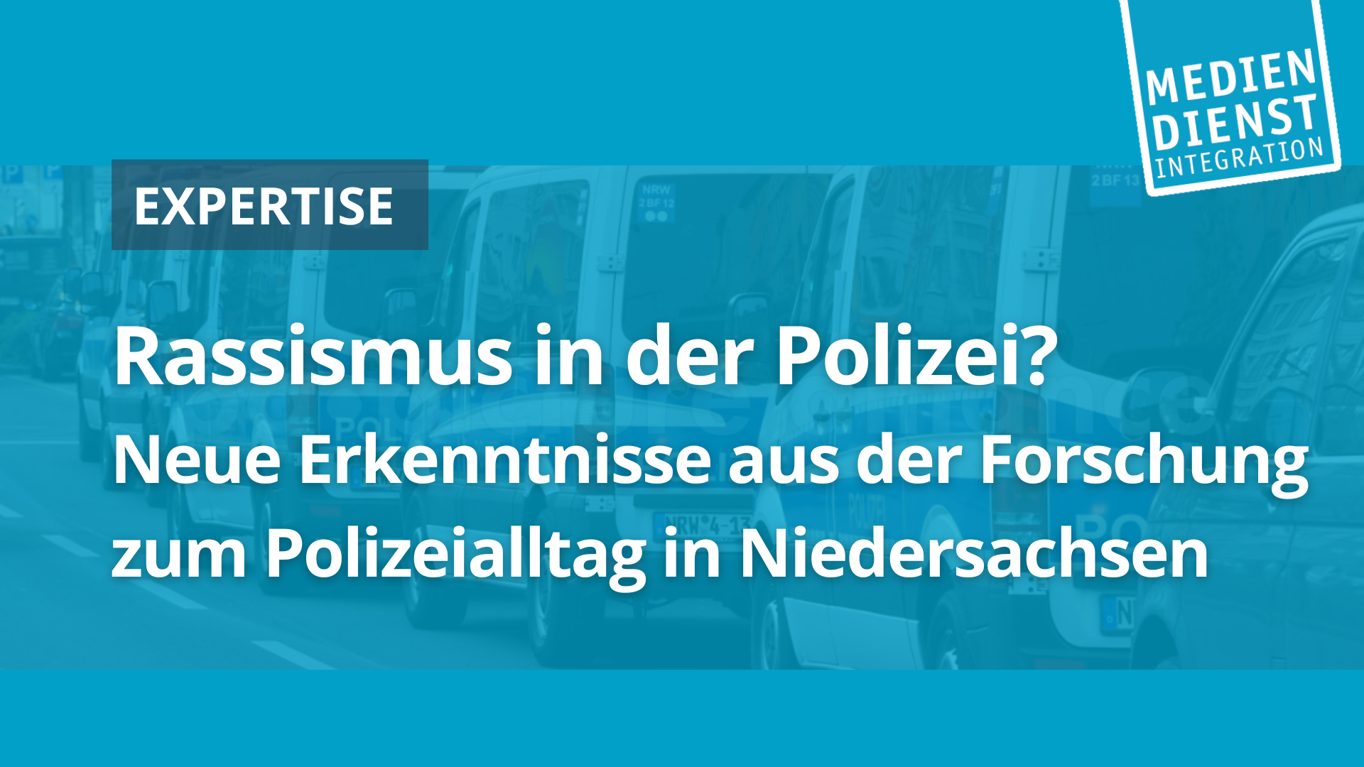 Rassismus in der Polizei? | Artikel | MEDIENDIENST INTEGRATION